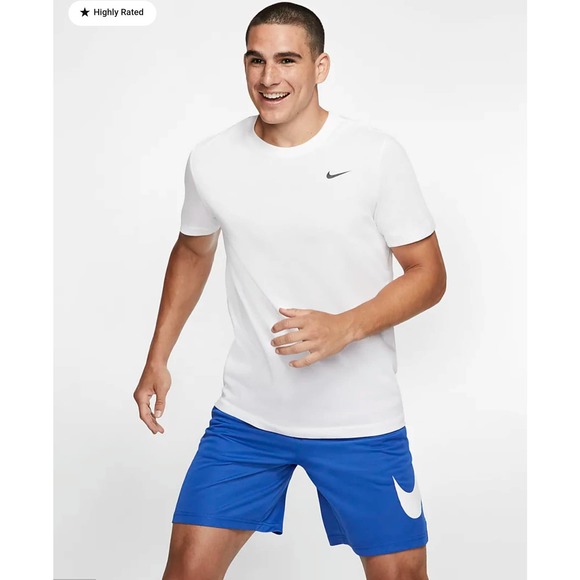Nike Other - Nike Men's Dri-Fit Fitness Training T-Shirt White Small NWT